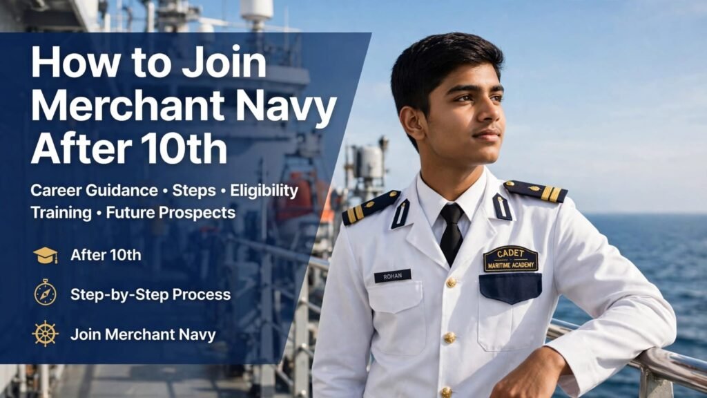How to Join Merchant Navy After 10th - Career Guidance for Cadet