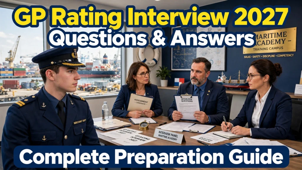 GP Rating Interview Questions Answers 2027 Complete Preparation Guide