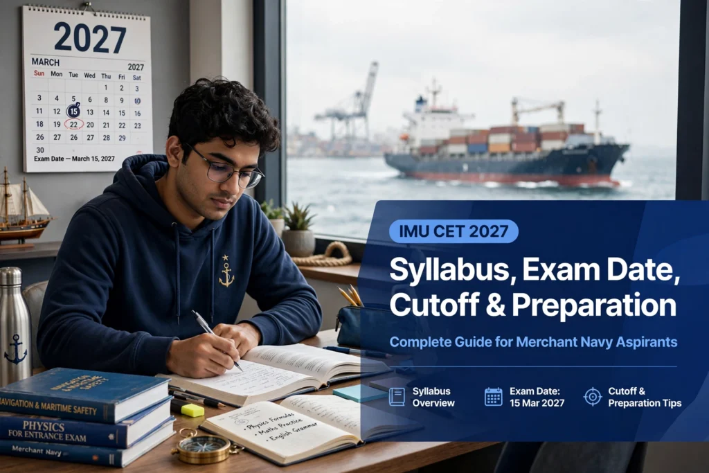IMU CET 2027 Syllabus Exam Date Cutoff Preparation Guide