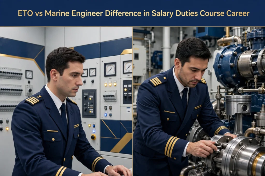 ETO vs Marine Engineer Difference in Salary Duties Course Career