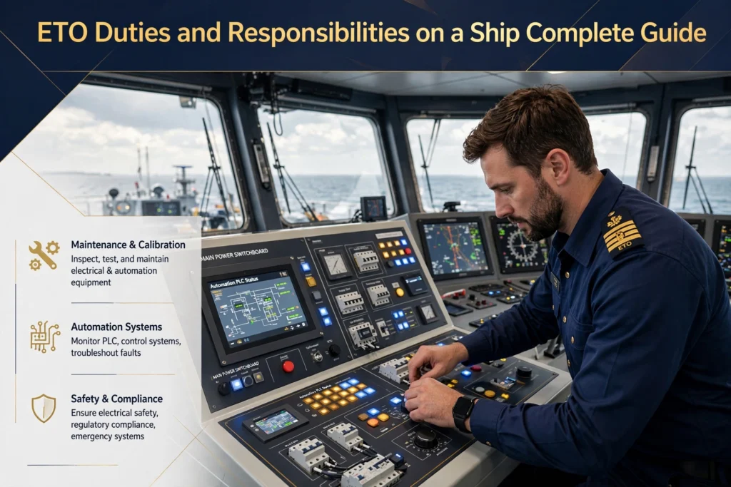 ETO Duties and Responsibilities on a Ship Complete Guide