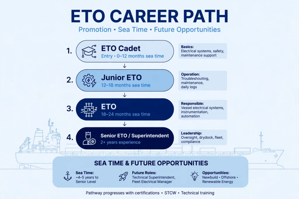 ETO Career Path Promotion Sea Time Future Opportunities Simple