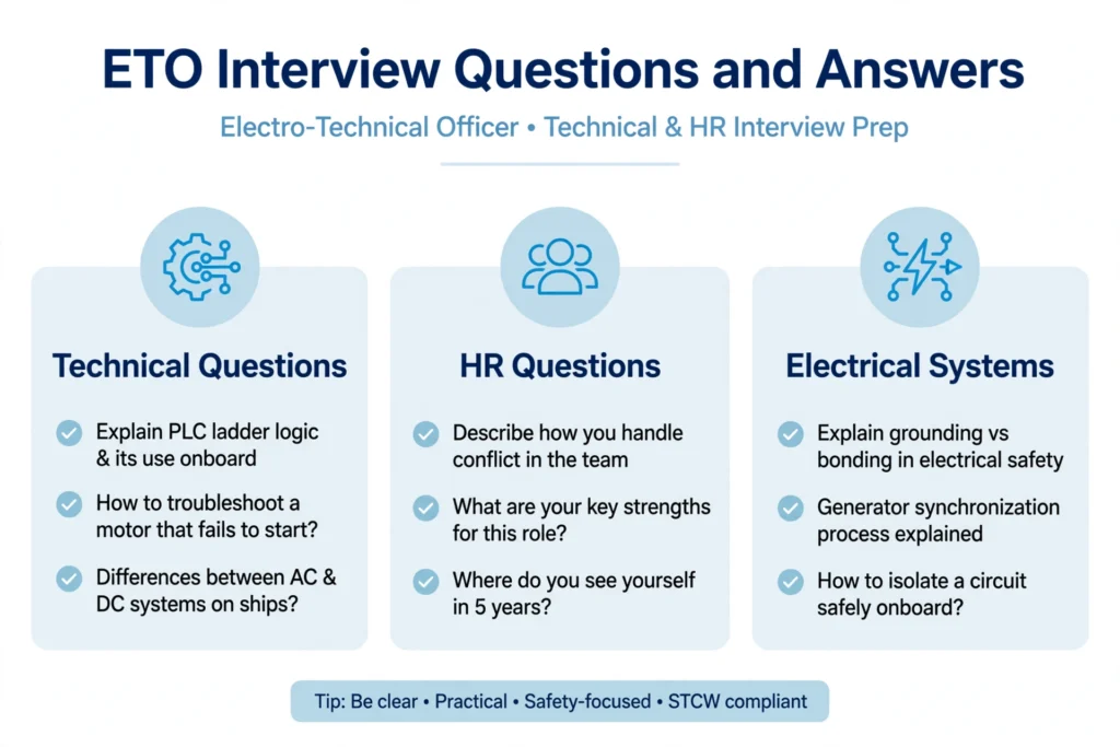 ETO Interview Questions and Answers Technical HR Questions