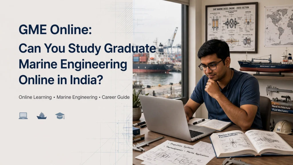 GME Online - Can You Study Graduate Marine Engineering Online in India
